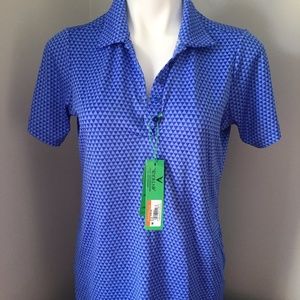 Golf shirt Antiqua desert dry made in Thailand size medium